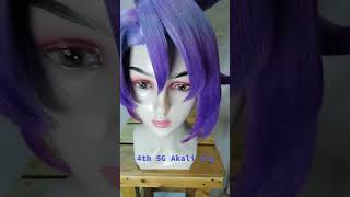 akali kda makeup cosplay makeuptutorial leaugeoflegends leagueoflegendscosplay [upl. by Aderb]