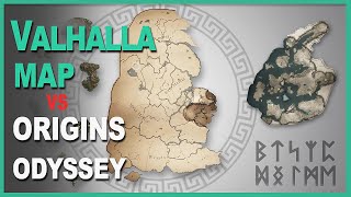 Assassins creed Valhalla Map SIZE comparison [upl. by Abrams771]