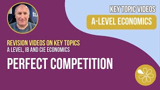 Perfect Competition I ALevel and IB Economics [upl. by Costin]