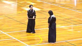 Jikishinkageryū Naginatajutsu Embu  61st West Japan Naginata Championship [upl. by Nazario697]