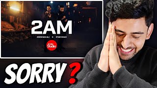 🇮🇳 INDIAN REACTION ON 2AM  COKE STUDIO PAKISTAN  SEASON 15  STAR SHAH X ZEESHAN ALI [upl. by Naeroled]