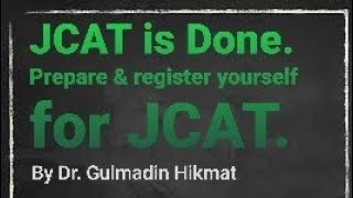 How to prepare and register yourself for JCAT exam [upl. by Eissoj497]