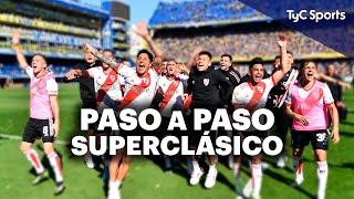 BOCA vs RIVER  PASO A PASO 🔥 EL SUPERCLÁSICO FUE MILLONARIO REACCIÓN DE LOS HINCHAS JUGADORES Y [upl. by Saleem]