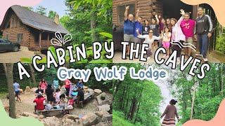 Epic Log Cabin Experience  Gray Wolf Lodge  Hocking Hills OH  Secluded Cabins by the Caves [upl. by Nader]