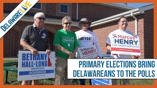 Primary Elections Bring Delawareans to the Polls [upl. by Tnomad103]