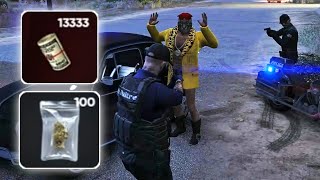 CGPD Hit a Devious Lick  Nopixel 40  GTA  CG [upl. by Annaiuq]