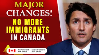 Major Changes to Canada Immigration in 2024  No More Immigrants in Canada [upl. by Ahsekam]