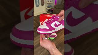 THESE ARE THE PERFECT VALENTINES DAY GIFT  Nike Dunk Low Pink Fuchsias [upl. by Wauters]