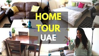 My House Tour  Studio Apartment  UAE  Small home organisation decor ideas Malayalam [upl. by Semele792]