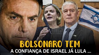 BOLSONARO PARTICIPA DE ENCONTRO COM EMBAIXADOR DE ISRAEL E ABALA A ESTRUTURA PETISTA [upl. by Ferguson]