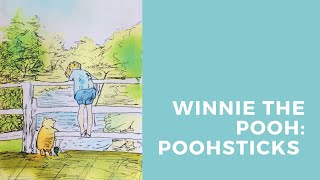 How to draw amp paint Winnie the Pooh Poohsticks Senior DailyDraw Little Art School Weds 3rd June [upl. by Cinomod43]