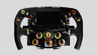 Ferrari F1 Steering Wheel  CGI Visualization [upl. by Gyatt506]