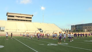 Pieper Warriors preparing for new season KSAT Pigskin Classic [upl. by Clerk]