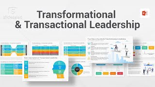 Transformational and Transactional Leadership PowerPoint Template [upl. by Georgena]