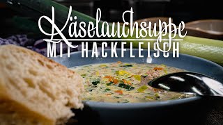 Käselauchcremesuppe mit Hack – Stephan Schnieder kocht [upl. by Drawdesemaj]