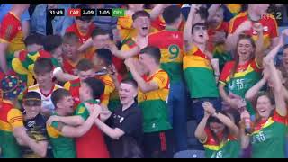 Full Saturday Game Highlights  Carlow v Offaly  2023 McDonagh Cup Final Hurling [upl. by Enerehs120]