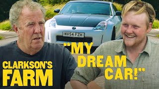 Jeremy Clarksons Impressed With Kalebs New Nissan 350  Clarksons Farm [upl. by Estes958]