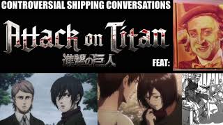 Interview with an aot fan Controversial shipping takes is Eren free Anr and more [upl. by Aidnahs]