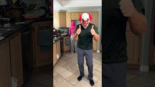 Clown prank gone wrong ￼😑🤣 funny comedy [upl. by Havot]