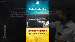 Falsifiability  Sociology Optional  StudyIQ IAS UPSC IAS CSE IPS [upl. by Einhpets]