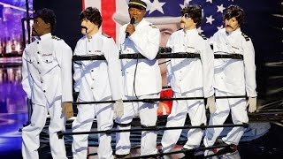 YMCA Puppets Dance to In the Navy on AGT 2016 [upl. by Hsenid727]