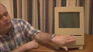 Apple Macintosh Color Classic 1993 Start Up Full Tour and Demonstration [upl. by Sihtam]