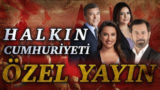 CANLI  HALKIN CUMHURÄ°YETÄ° Ã–ZEL YAYIN  HalkTV [upl. by Ardnassela169]