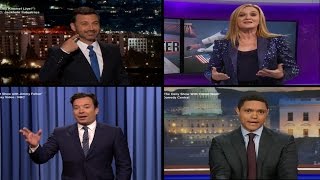 Late Night Hosts React to Donald Trumps Win [upl. by Assisi]