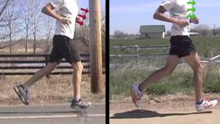 Runners Shin Splint Pain Running Gait Analysis and Form Correction [upl. by Hutner]