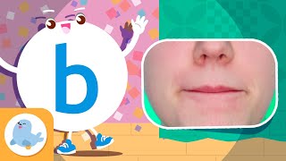 Phonics for Kids 🗣The b Sound 🏀 Phonics in English 🎪 [upl. by Aihseuqal]