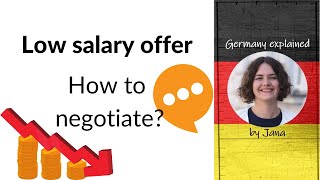 How to handle a lowball salary offer in Germany HalloGermany [upl. by Lizned782]