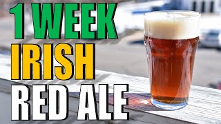 Brewing an IRISH RED ALE With MORE FLAVOR  Grain to Glass in SEVEN DAYS [upl. by Aicen]