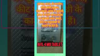 Avil।CPM। Allercet। Chlorphenarimine malate 4Mg Tablet। हिन्दी में जानकारी। medi MediTips हिन्दी [upl. by Eberhard286]