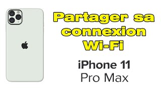 Comment faire un partage de connexion sur iPhone 11 Pro Max [upl. by Kantor]