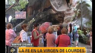 El día de la Virgen de Lourdes  Telefe Noticias [upl. by Lemuel]