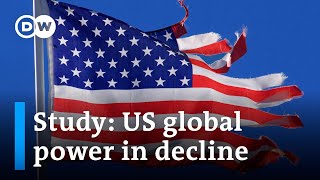 As the US grows older is the decline as superpower inevitable  DW News [upl. by Nyra]