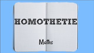 MATHS 3ème  Homothétie [upl. by Nylsirhc681]