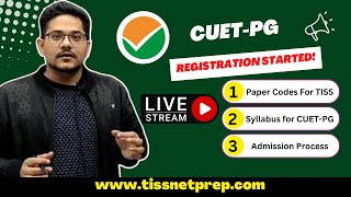 CUET PG Registration Started  Know the changes and paper codes for TISS [upl. by Noirrad]