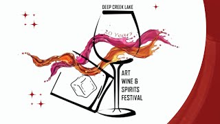 Deep Creek Lake Art amp Wine Festival  Funtastic Friday [upl. by Ahtiek]