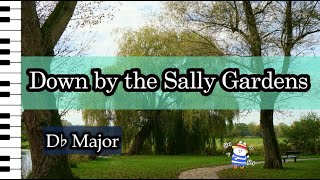 【Karaoke Piano Bunny】Down by the Sally Gardens [upl. by Leidba]