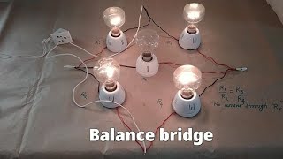 Experiment of Wheatstone bridge  activity for students  Science project [upl. by Maegan560]