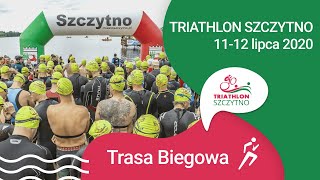 Triathlon Szczytno 2020  Trasa Biegowa [upl. by Goodrich]