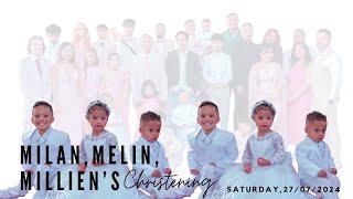 Milan Melin amp Millien’s Christening 27 July 2024 St John The Baptist Church Portadown [upl. by Federico]