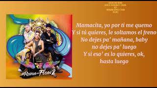 Calentura “Remix”  Irma el Huracán ft Drama Key “Letra” Mariana Gomez amp Juan Palau [upl. by Nij]