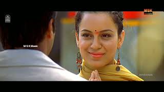 Choope Ne Choope 4k Video Song  Rakshakudu Telugu Movie Songs  Jayam Ravi Kangana Ranaut [upl. by Doxia]