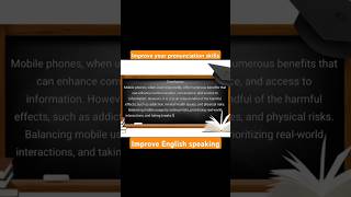 improve your prononciation skills improve your english speaking youtubeshorts smartcontent [upl. by Ennagroeg60]