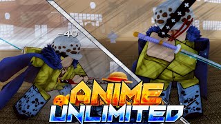 The Trafalgar Law Experience in Anime Unlimited l Law Showcase l Roblox [upl. by Giffard]