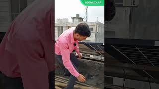 सोलर पैनल में Series Connection कैसे करे solarpanel solarconnection loomsolar [upl. by Arahset]