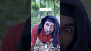 STUPID girl GETS LOST in HAUNTED FOREST in Bollywood 😱YT shorts daily Funyaasi shortsvideos [upl. by Jenks]