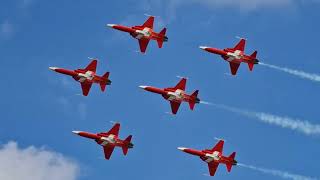 Patrouille Suisse RIAT 2024 [upl. by Eniron]